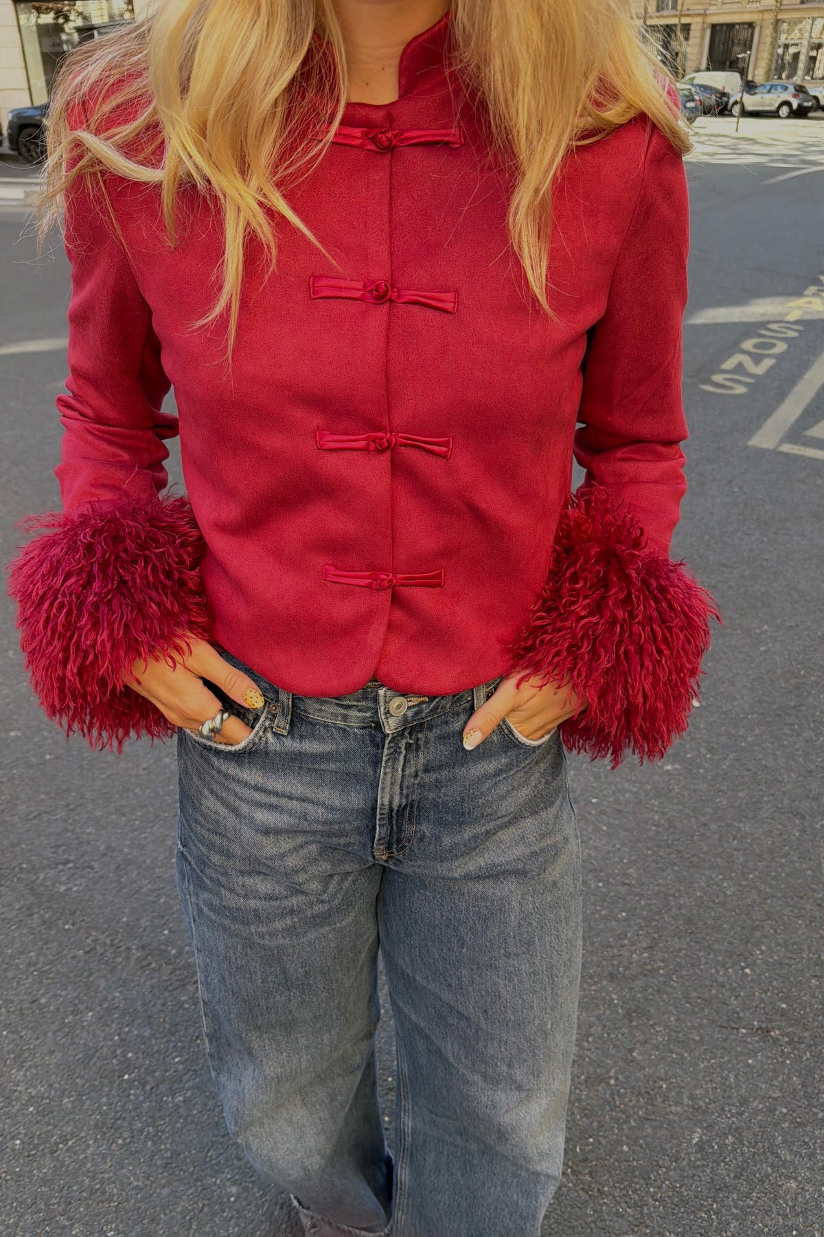 Chaqueta Blair en Rojo